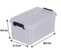 Boîte transparent Multi box H.16.5 x l.21.4 x P.36.5 cm