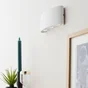 Applique, Design Aluminium Blanc Led Intégrée Lussiol Squeezy
