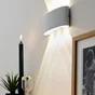 Applique, Design Aluminium Blanc Led Intégrée Lussiol Squeezy