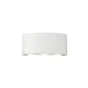 Applique, Design Aluminium Blanc Led Intégrée Lussiol Squeezy