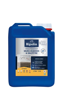 Traitement Antisalpêtre Et Murs Humides Rip Etanch, Ripolin Incolore 2.5 L