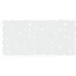 Tapis Antidérapant Blanc Pour Baignoire, Marathon