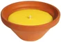 Pot Terre Cuite Anti Moustique Citronnelle Petit 70X155Mm