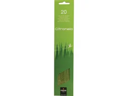Batonnet anti moustique citronnelle, blister 20