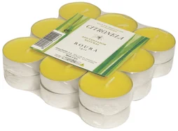 Bougie Chauffe Plat Anti Moustique Citronnelle 16X38Mm X18