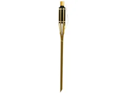 Torche Bambou Noir Bouchon 1,2M