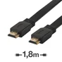 Câble Hdmi Plat Mâle, 1.8 M Evology