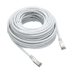 Câble Blindé Rj45 (Catégorie 6) Mâle / Mâle, 15 M Evology