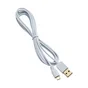 Câble Chargeur Micro Usb, 2 M Blanc Evology