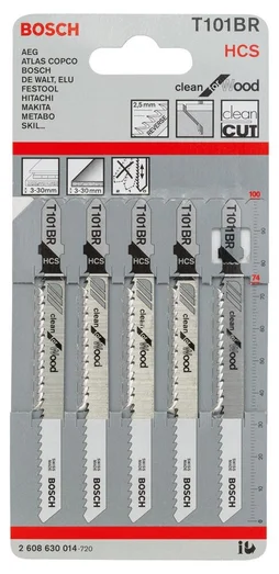 Lame Bois Coupe Rapide Et Grossière Bosch Professional Panneau Particule / Fibre