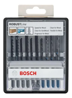 Lot De 10 Lames Coupe Fine Et Nette Bosch Professional Découpe Bois Et Métal