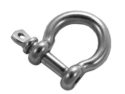 Manille lyre à vis 6mm inox a4 aisi 316