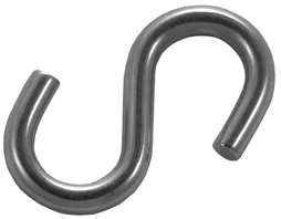 Crochet "S" Symetrique 6Mm Inox A4 / Aisi 316