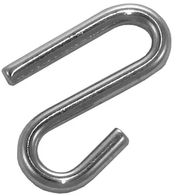 Crochet "S" Asymétrique 6Mm Inox A4 / Aisi 316