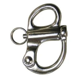 Mousqueton À L Oeil Fixe 70Mm Inox A4 / Aisi 316