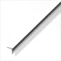 Cornière Égale Aluminium Brillant, L.2.5 M X L.1 Cm X H.1 Cm