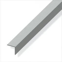 Cornière Égale Aluminium Brossé, L.2.5 M X L.1 Cm X H.1 Cm