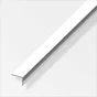 Cornière Inégale Aluminium Brillant, L.1 M X L.2 Cm X H.1 Cm