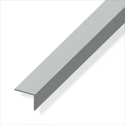 Cornière Inégale Aluminium Brossé, L.1 M X L.2 Cm X H.1 Cm