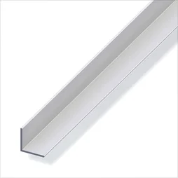 Cornière Égale Aluminium Anodisé, L.2.5 M X L.2 Cm X H.2 Cm