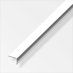 Cornière Inégale Aluminium Brillant, L.1 M X L.2.5 Cm X H.2 Cm