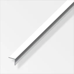 Cornière Égale Aluminium Brillant, L.2.5 M X L.2.5 Cm X H.2.5 Cm