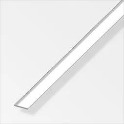 Plat Aluminium Brillant, L.1 M X L.2.5 Cm