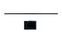 Profilé de départ et de finition aluminium KYOTO anthracite 176 cm