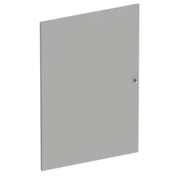 Porte Battante Home Gris Gris 1 Mat H.100 X L.60 Cm