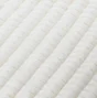 Plaid 3d sherpa, écru l.130 x L.170 cm
