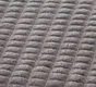 Plaid 3d sherpa, gris l.130 x L.170 cm