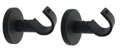 Lot De 2 Supports Avec Perçage, 20 Mm Noir Mat Inspire