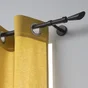 Tringle À Rideau Noir Mat 150 Cm Inspire