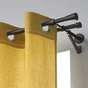 Embout Bouchon Inspire, Noir Mat, Pour Tringle À Rideau Diam.20 Mm