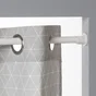 Lot De 2 Naissances Tringle À Rideau Design, 20 Mm Blanc Mat Inspire