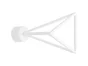 Lot De 2 Embouts Inspire, Blanc Mat, Pour Tringle À Rideau Diam.20 Mm