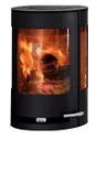 Poêle à bûche 9.4 noir, ADURO, 6 kw