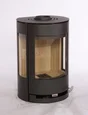 Poêle à bûche 9.4 noir, ADURO, 6 kw