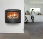 Poêle à bûche 15.3, ADURO, 6.5 kw noir