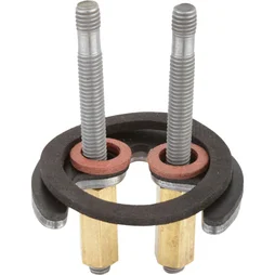 Etrier double fixation robinet WC
