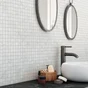 Mosaïque sol & mur artens cuby Mineral blanc 30x30cm