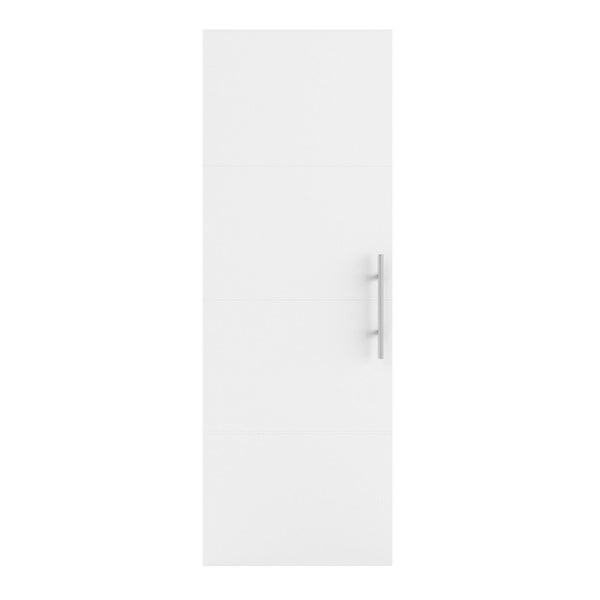 Porte coulissante ESSENTIEL Lali blanc h.204 x l.73 cm