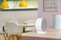 Camera interieure avec volet motorise somfy protect blanc