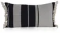 Coussin Casimir, noir / blanc l.40 x H.70 cm