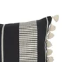 Coussin Casimir, noir / blanc l.40 x H.70 cm