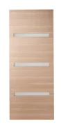 Porte Coulissante Mdf Vitrée Madrid 2, H.204 X L.73 Cm