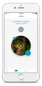 Camera exterieure avec sirene 110 db somfy protect blc