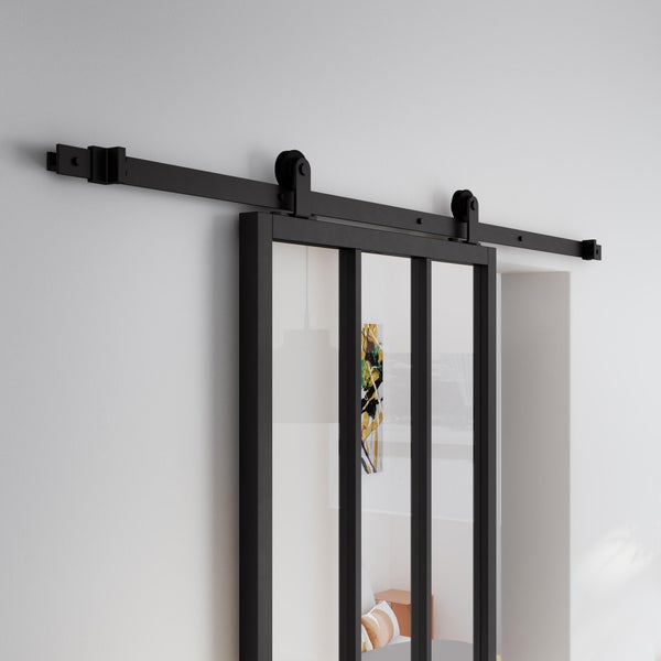 Rail Coulissant Indus 2 Artens, Pour Porte De Largeur 93 Cm Maximum