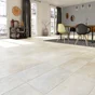Carrelage Sol Et Mur Forte Effet Pierre Beige Monastère L.30 X L.50 Cm