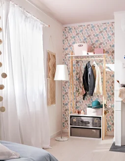 Voilage tamisant, Derry blanc l.140 x H.240 cm